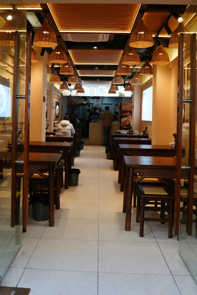 Suppenküche auf Hochglanz poliert.